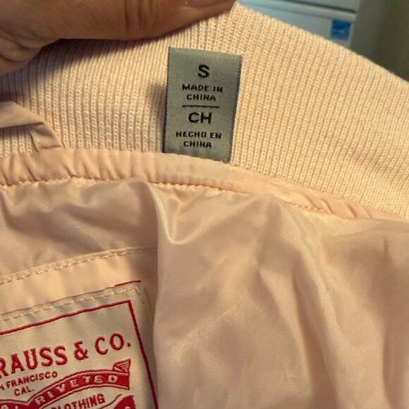 Levi's pale pink bomber jacket Outerwear S - Picture 4 of 8